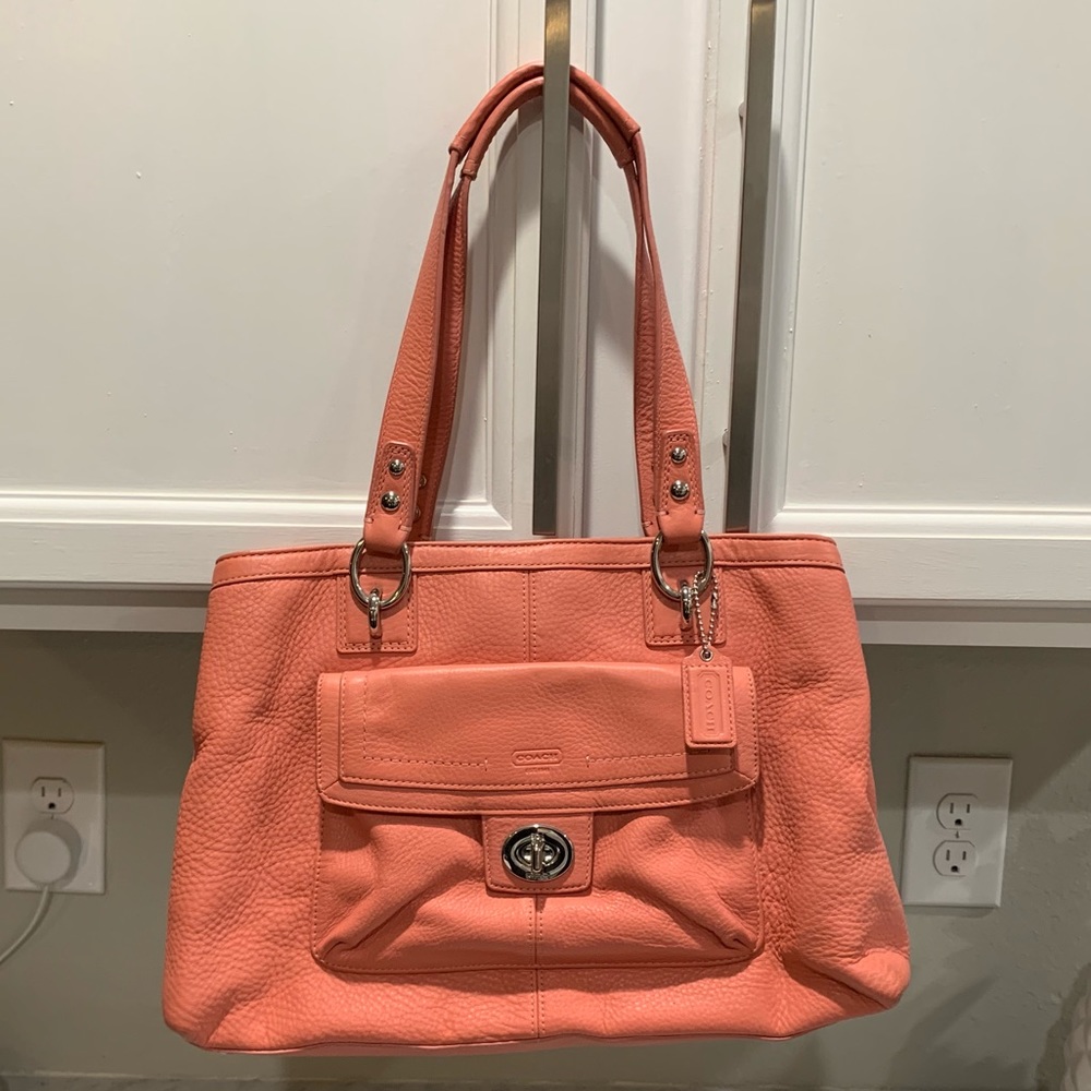 Coach Coral Penelope Carryall Handbag